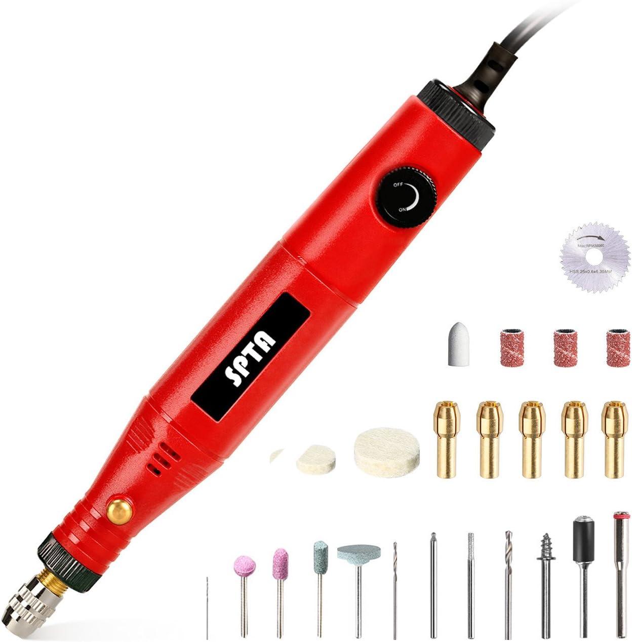 5. SPTA Mini Handle Electric Drill