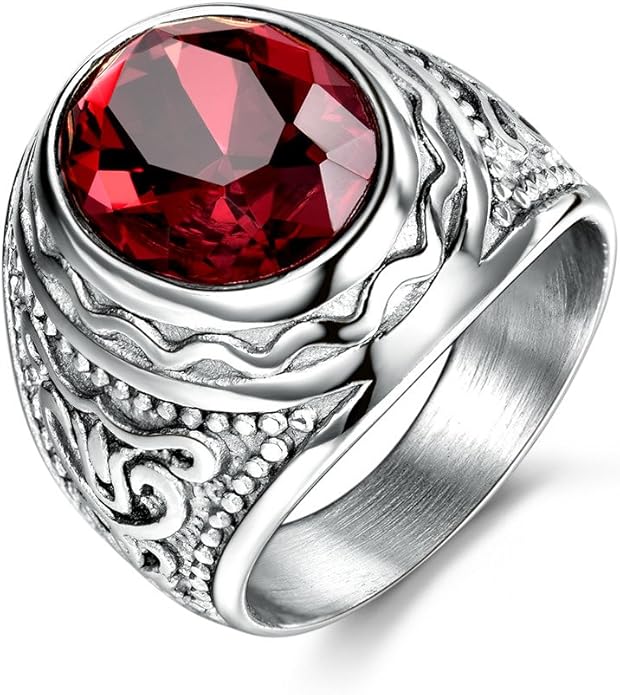 MASOP Retro Gothic Cool Male Ring - Best Value