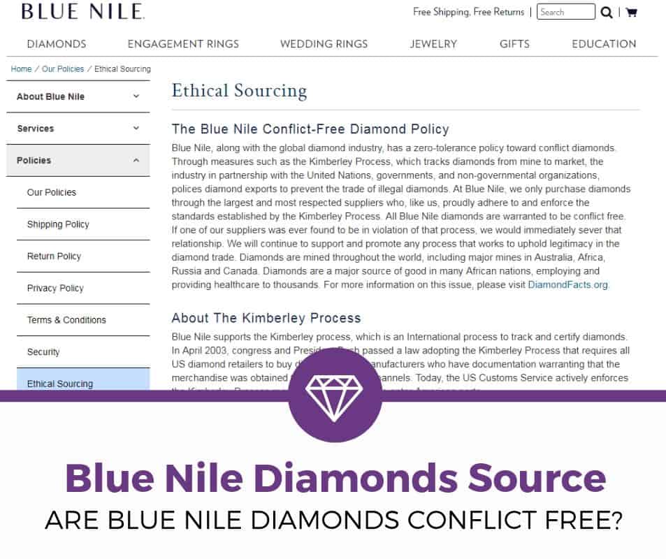 Blue Nile Conflict Free Blue Nile Conflict Free