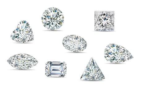 diamond shapes