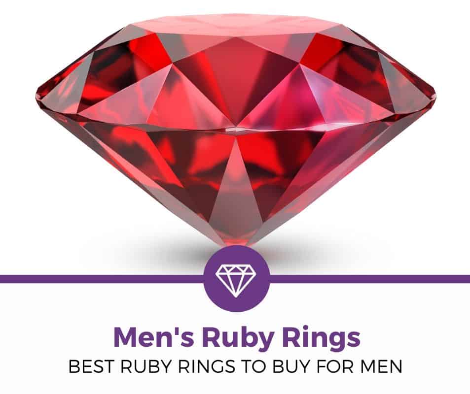top best men's ruby ring review