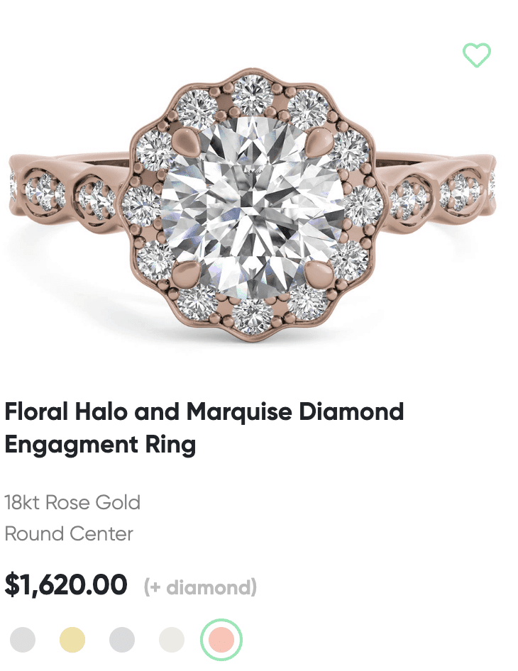 Ritani floral ring