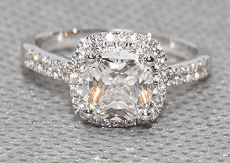 white zircon