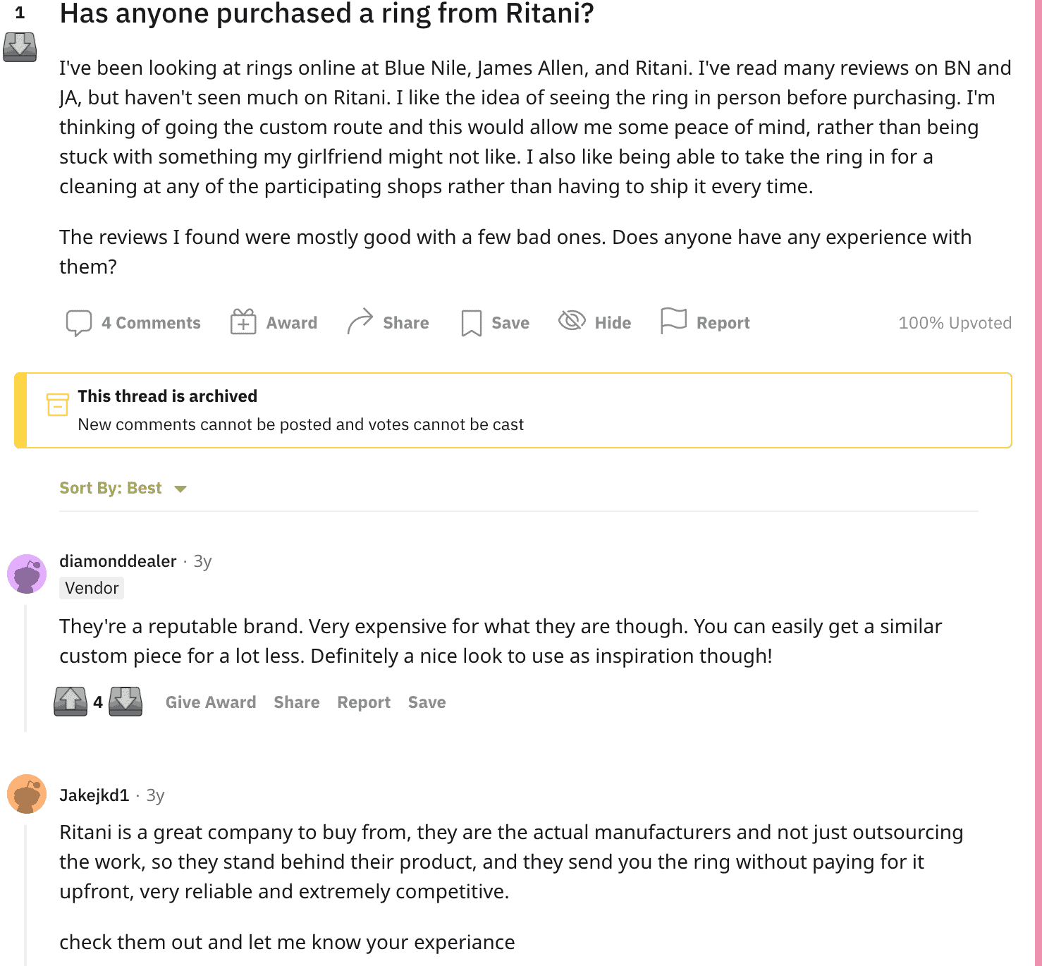 Reddit Post