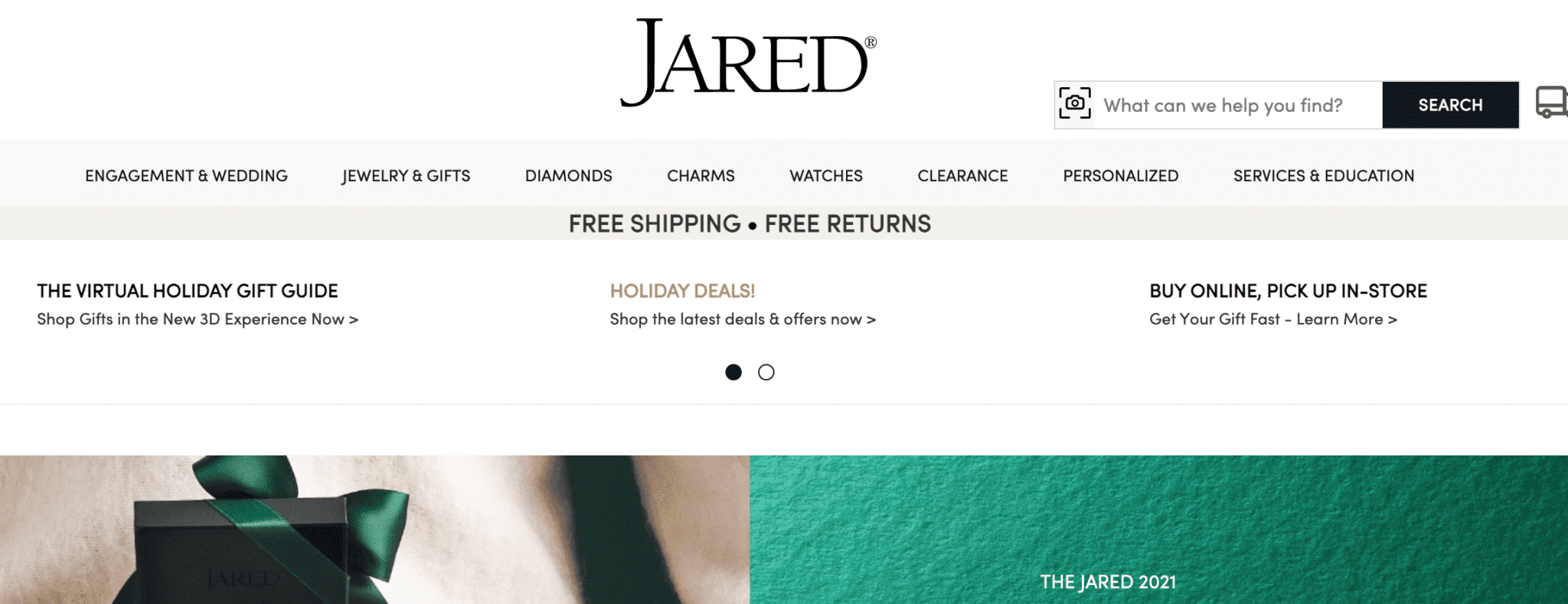 Jared cover page
