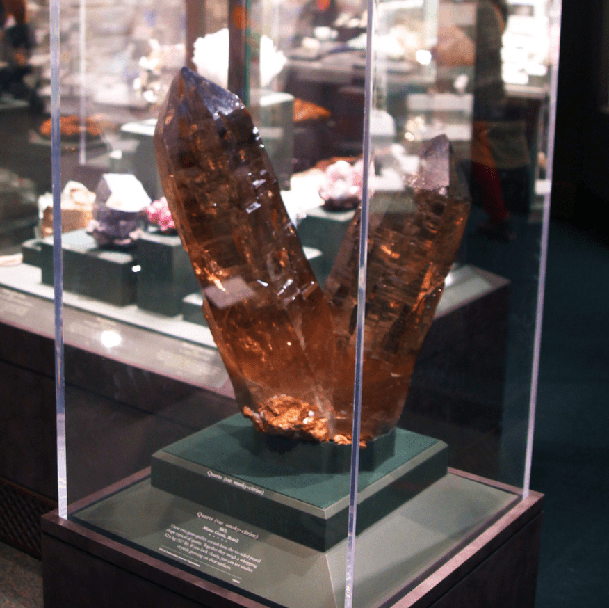 smoky quartz citrine
