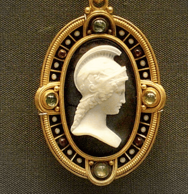 Onyx Cameo Pendant
