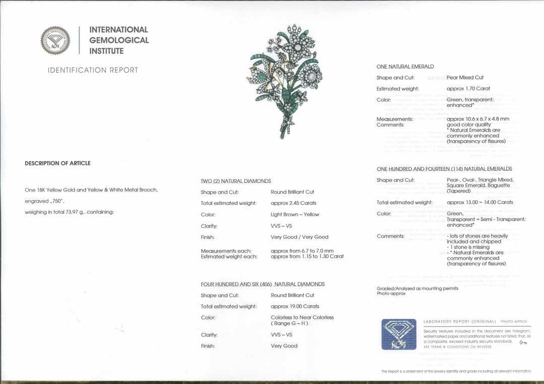 igi jewelry report