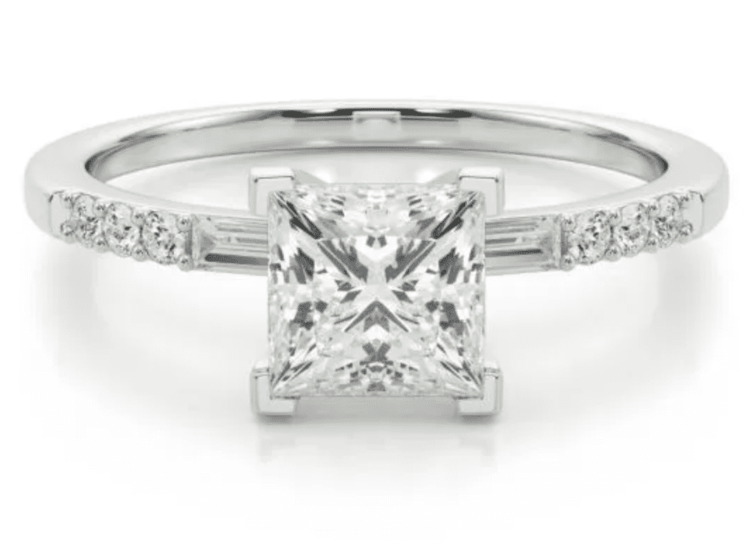 V prong setting