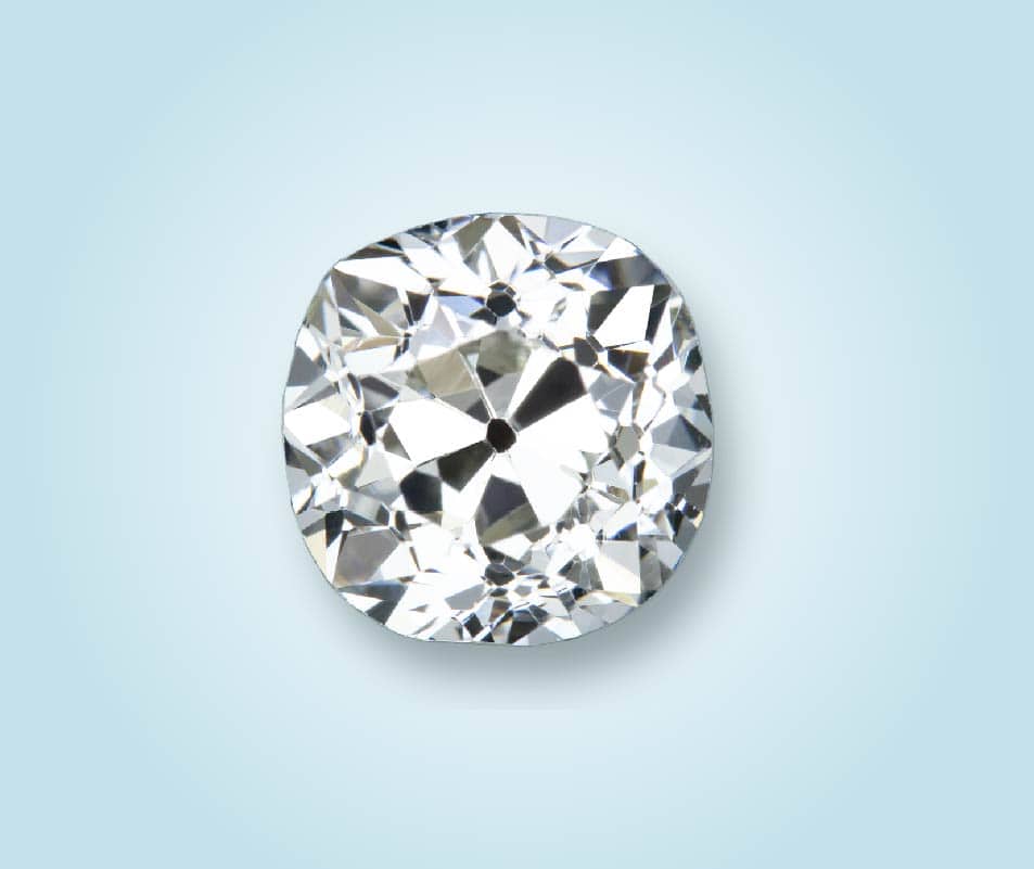 old mine cut diamond
